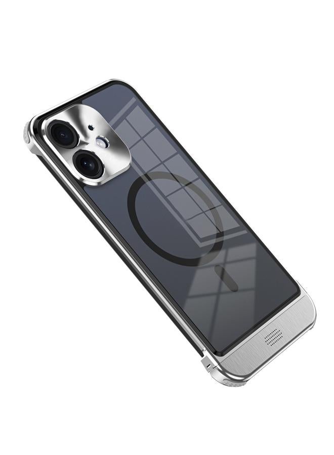 S-TOP Case For iPhone 12 Metal Scissor Design Aroma MagSafe Phone Case - Image 1