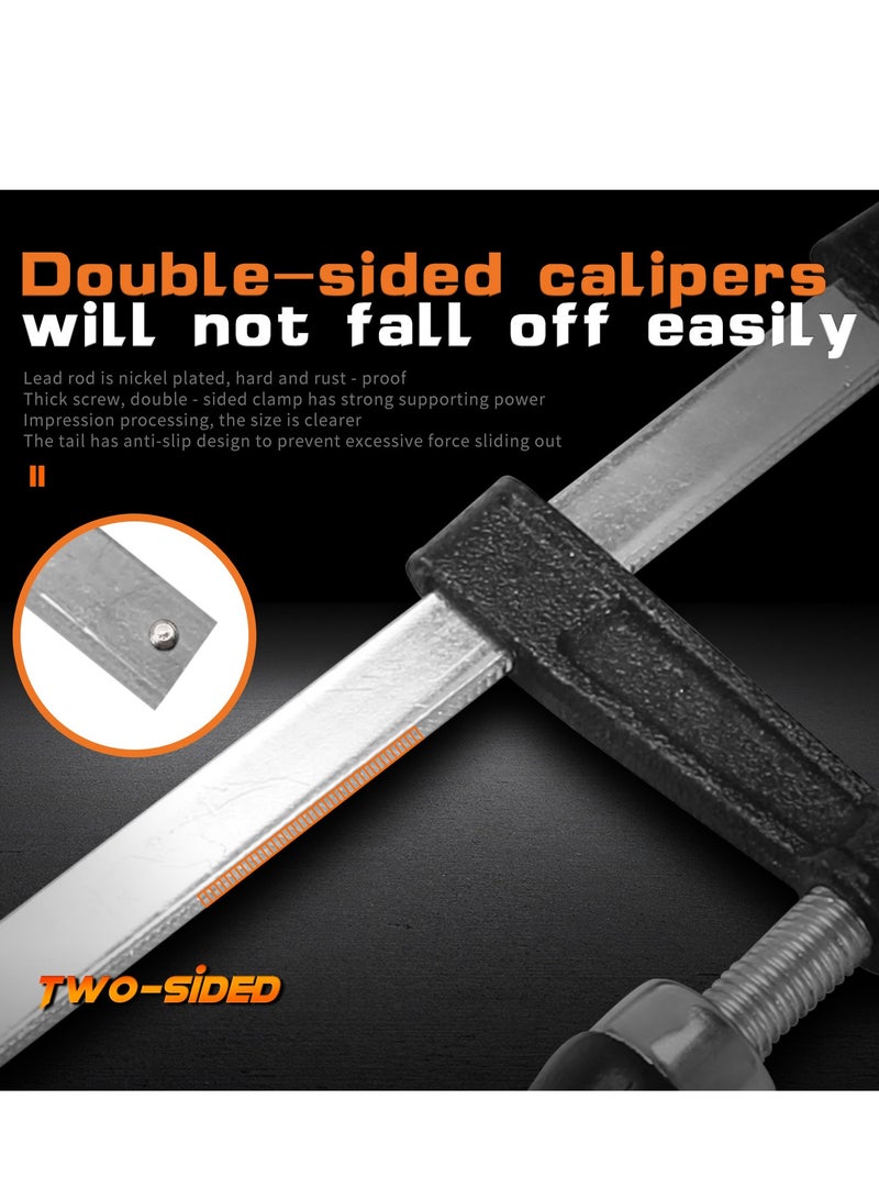 KSEIBI Industrial F-Clamp - Heavy-Duty Clamping Tool for Secure Holding in Woodworking and Metalworking Applications - Image 4