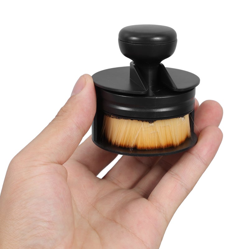 1 Set Of Multifunctional Car Care Brush With Stand Soft Brush For Tire Shine Auto Detailing And Car Washing Versatile Applicator Brush Tool - Image 4