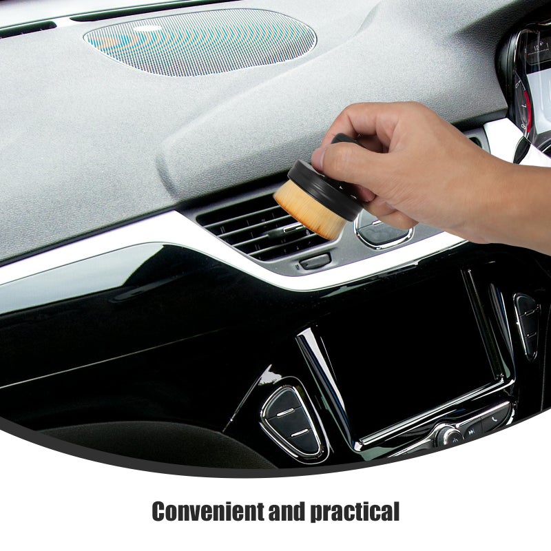 1 Set Of Multifunctional Car Care Brush With Stand Soft Brush For Tire Shine Auto Detailing And Car Washing Versatile Applicator Brush Tool - Image 5