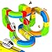 Goody King مجموعة قطار كهربائي غودي كين للأطفال 69 قطعة لبناء مسارات ثلاثية الأبعاد DIY مع قطار وعلامات مرور مجموعة ألعاب STEM للأطفال من 3 إلى 8 سنوات للأولاد والبنات في عيد الميلاد - Image 2