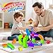 Goody King مجموعة قطار كهربائي غودي كين للأطفال 69 قطعة لبناء مسارات ثلاثية الأبعاد DIY مع قطار وعلامات مرور مجموعة ألعاب STEM للأطفال من 3 إلى 8 سنوات للأولاد والبنات في عيد الميلاد - Image 4