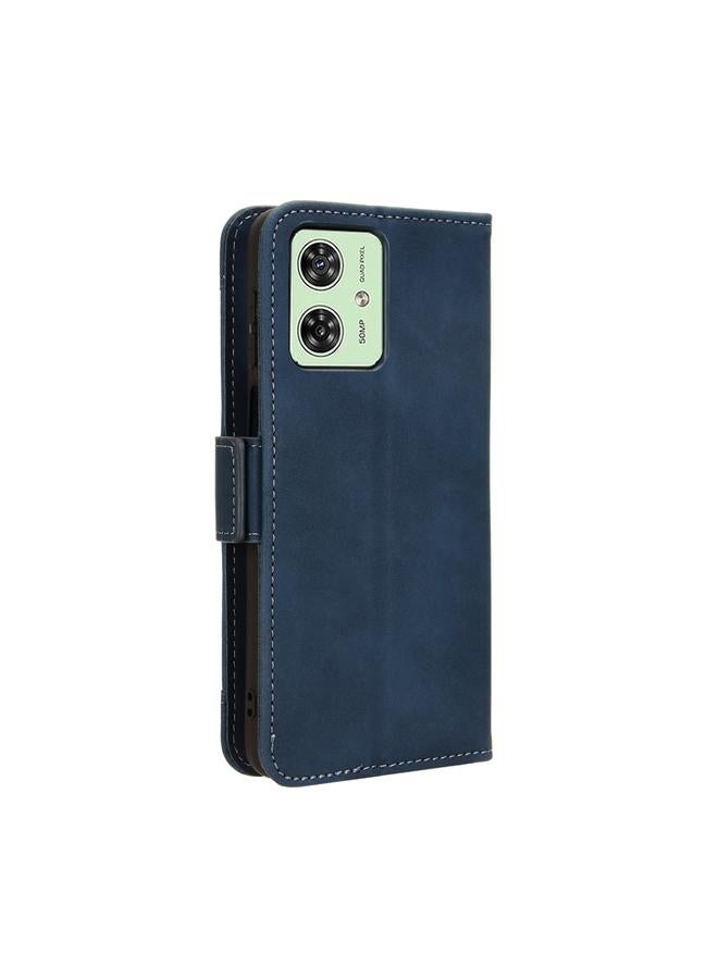 S-TOP Case For Motorola Moto G64 5G / G64y 5G Skin Feel Calf Texture Card Slots Leather Phone Case - Image 3