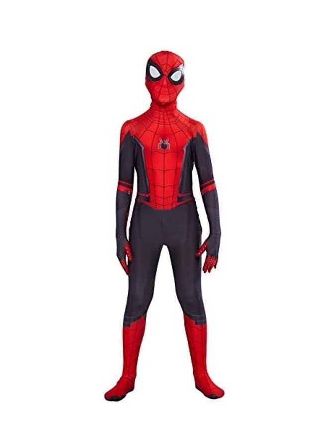NIBEMINENT Kids Spider Man Far From Home Peter Parker Cosplay Costume 130cm - Image 1