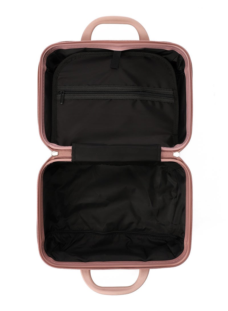 كروسلاند حقيبة مكياج كروسلاند - حقيبة مستحضرات تجميل متينة من البولي بروبيلين، منظم سفر، خفيفة الوزن وأنيقة - لون بودر كاشمير - Image 5