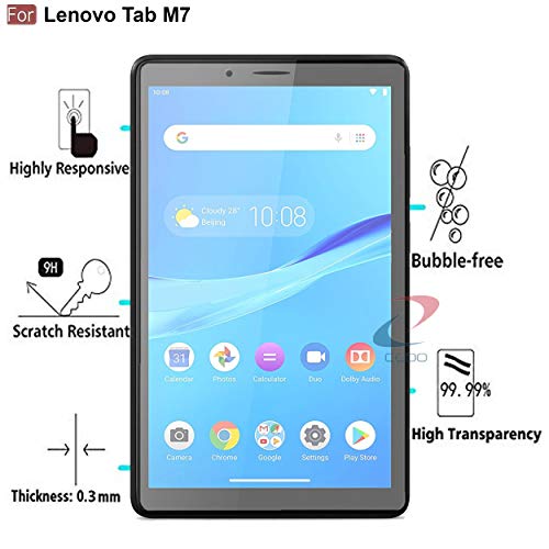CEDO Lenovo Tab M7 (7 inch) Tempered Glass | Screen Protector Clear Tempered Glass for Lenovo Tab M7 (7 inch) TB-7305 F/L/X - Image 3