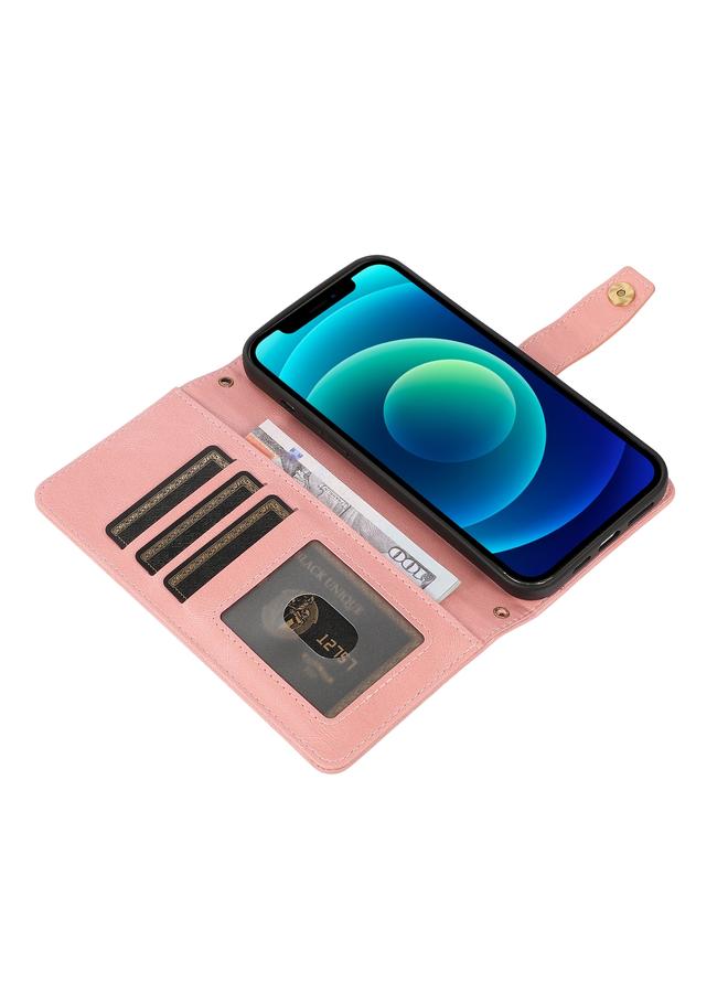 S-TOP Case For iPhone 14 Pro Lanyard Leather Phone Case - Image 5