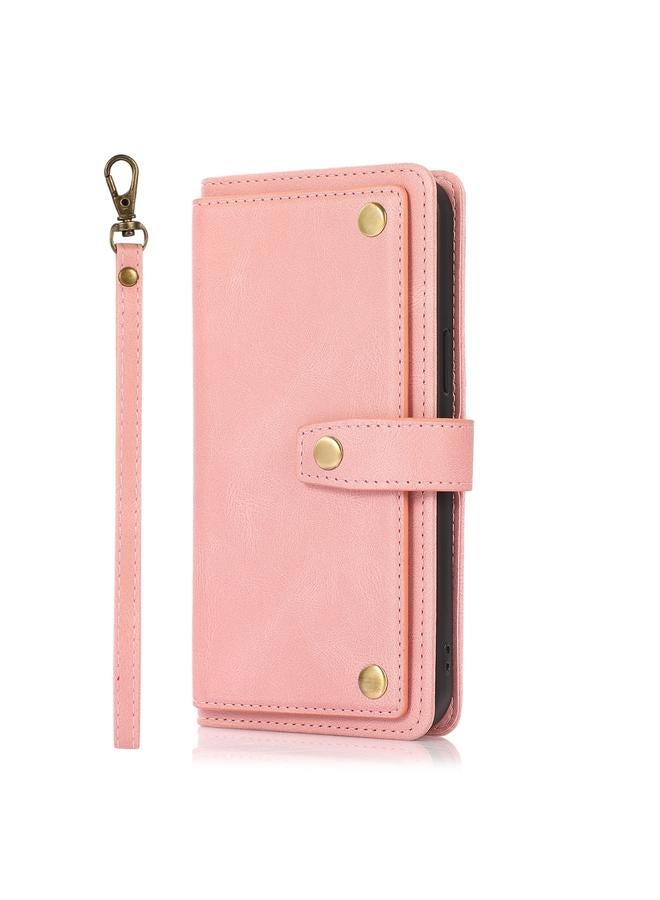 S-TOP Case For iPhone 14 Pro Lanyard Leather Phone Case - Image 2