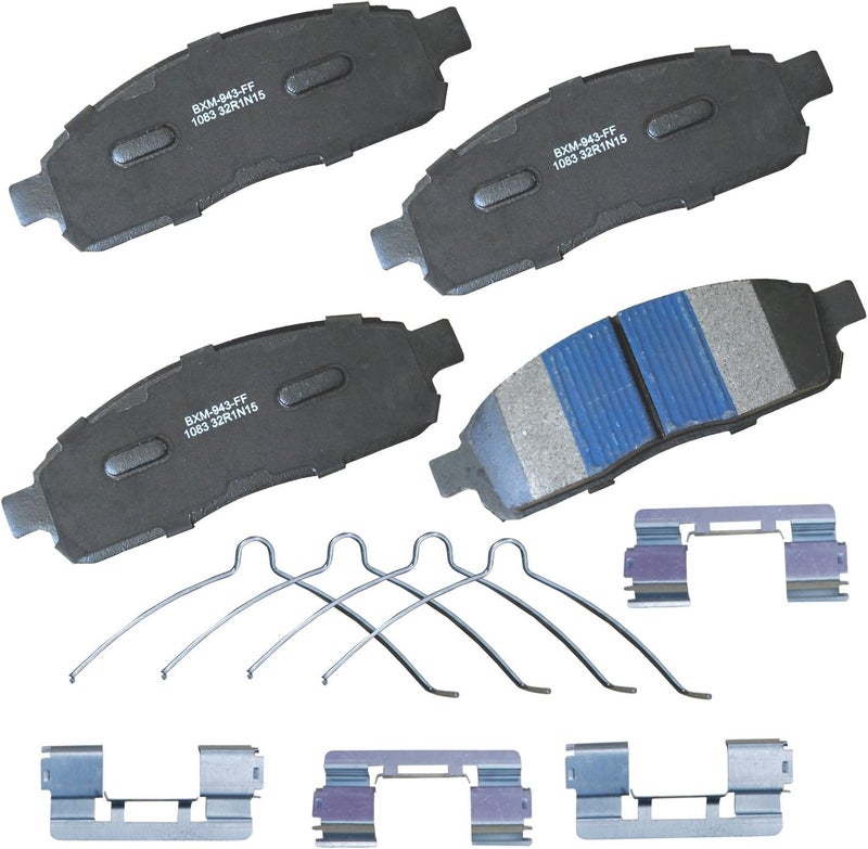 Bendix Premium SBM1083 Semi-Metallic Front Brake Pads for Ford F-150 2009-2004, Lobo 2005-2004 - Image 1