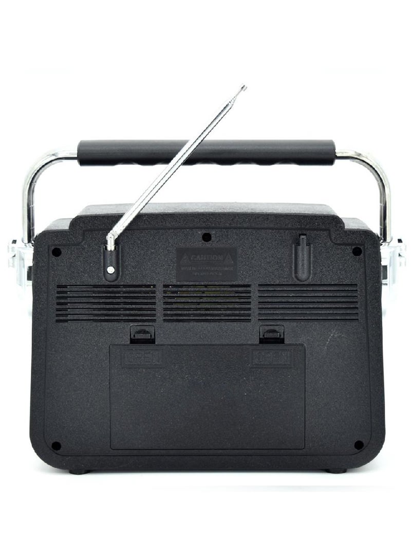 Micro Plus Wireless Bluetooth Speaker Stereo Sound Rechargeable Battery FM Radio TF Memory USB Input - Image 4