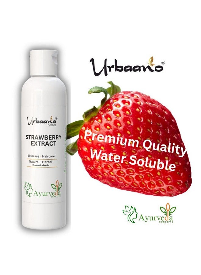 Urbaano herbal Strawberry Liquid Extract Natural Ingredient for making DIY Skin Care Products (200ml) - Image 5
