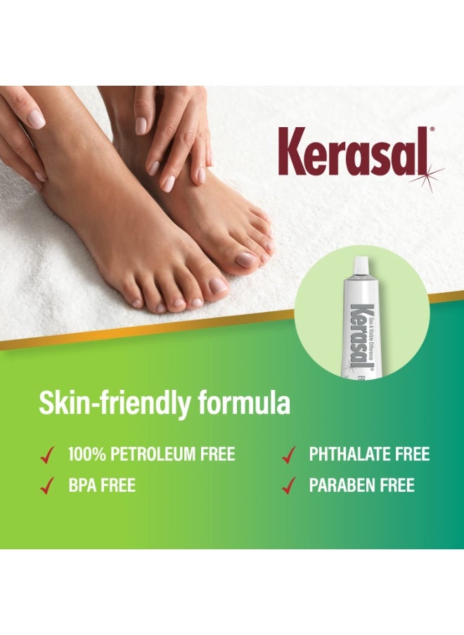 Kerasal Kerasal Botanicals Intensive Foot Repair, Skin Healing Ointment for Cracked Heels and Dry Feet, 1 oz  - Image 1