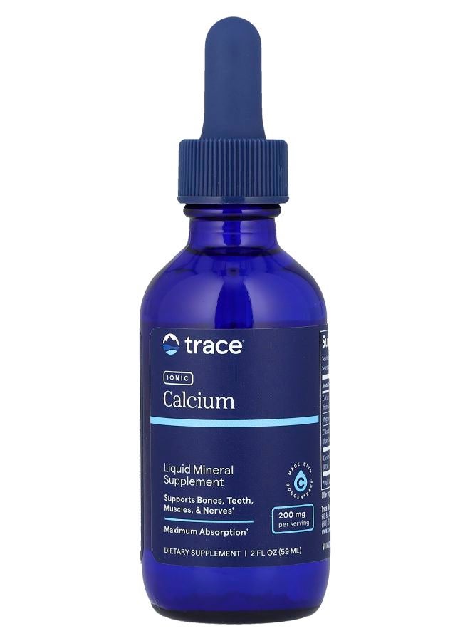Trace Minerals Ionic Calcium 2 fl oz (59 ml)