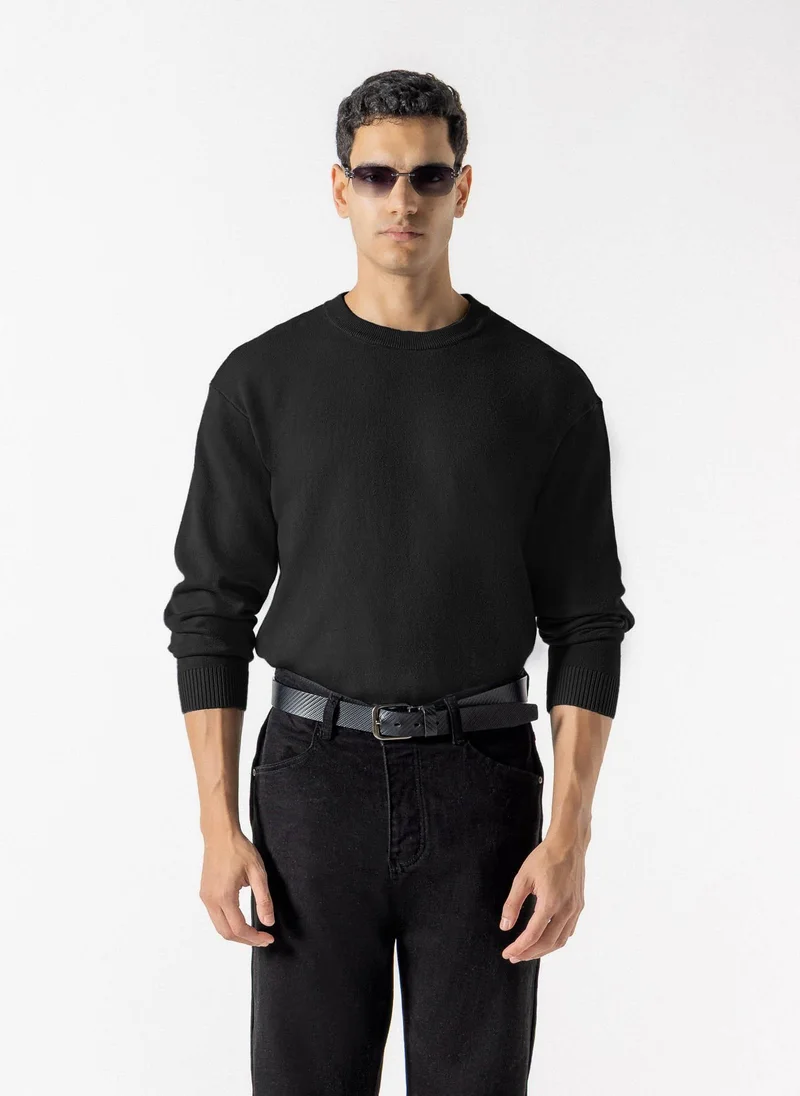 Shapes CLASSIC CREWNECK KNIT SWEATER