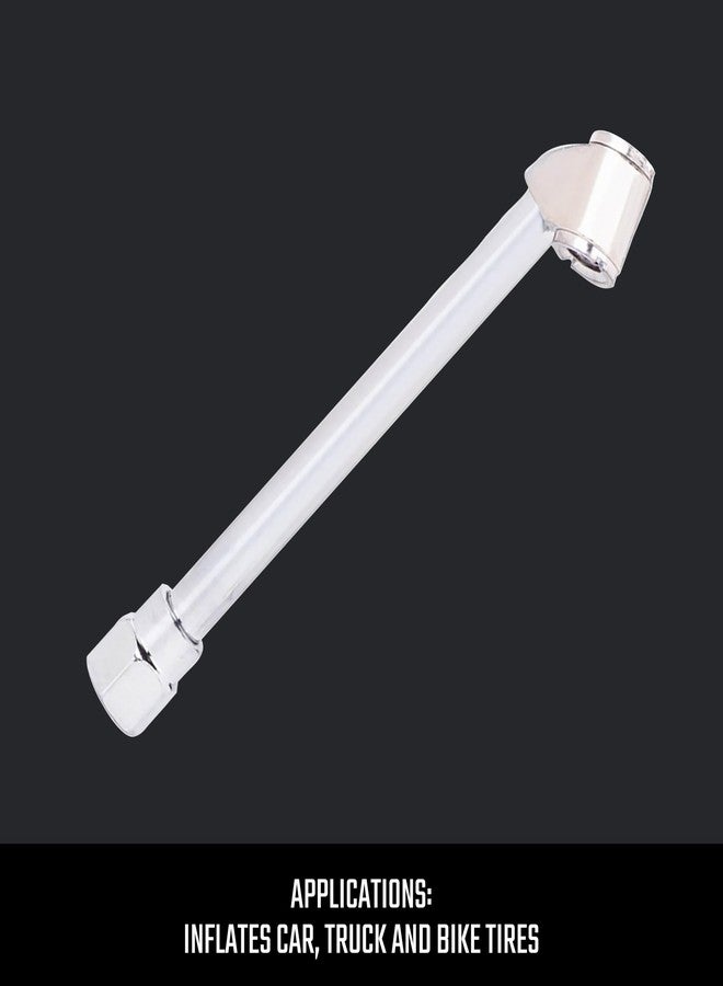 CRAFTSMAN Dual Air Chuck, 1/4-in Female NPT Threads, Extended Reach for Hard-to-Reach Valves - Image 5