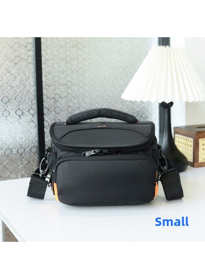 Camera Bag SLR Camera Bag Shoulder Digital Camera Bag Camera Bag Small Camera Bag Universal Micro Single Bag-Color:Small  - Image 1