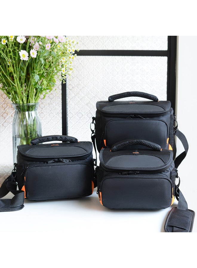 Camera Bag SLR Camera Bag Shoulder Digital Camera Bag Camera Bag Small Camera Bag Universal Micro Single Bag-Color:Small  - Image 3