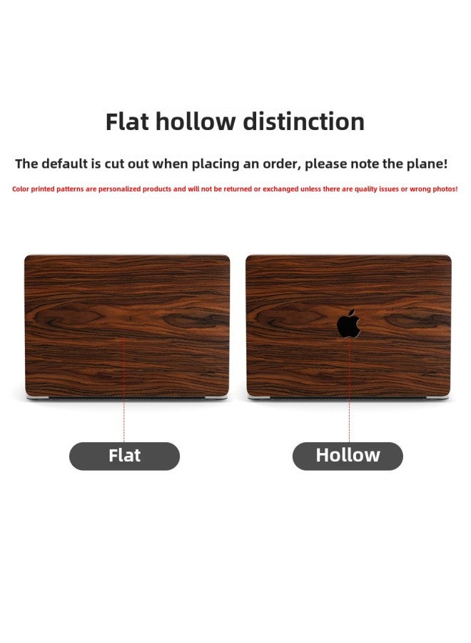 Apple Laptop Macbookpro Protective Shell 16-inch Apple Computer Protective Shell Wood Grain Apple Computer Shell-Color:RS-399-Applicable Model:Retina13.3（A1425/A1502)