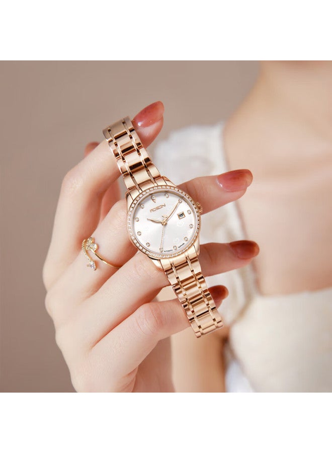 Rosdn Ruyi Chinese Style Watch For Women, Waterproof Fully Automatic Mechanical Ladies Watch, Top 10 Brands, Qixi Festival Gift For Wife - Image 1