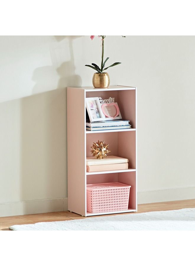 هوم بوكس مكتبة فانيلا جونيور ثلاثية الطبقات 29x89x41 سم - Image 1