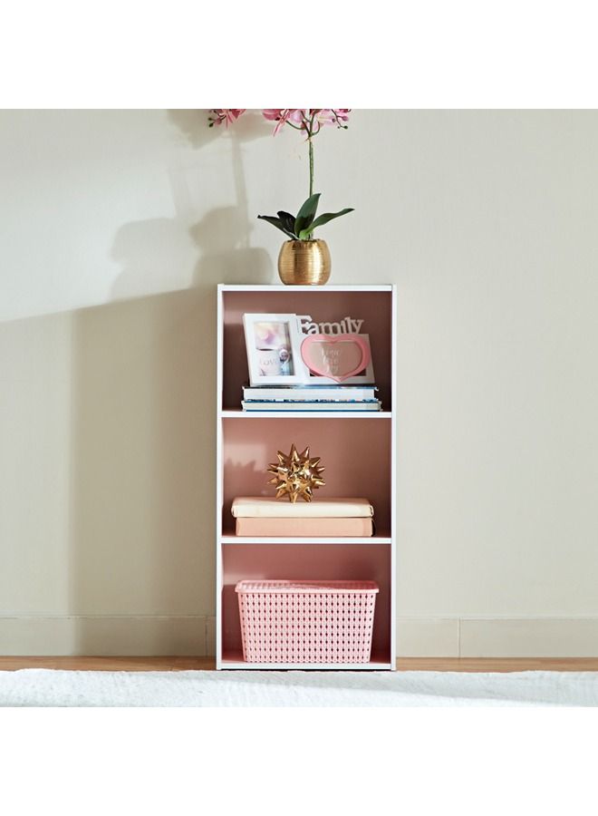 هوم بوكس مكتبة فانيلا جونيور ثلاثية الطبقات 29x89x41 سم - Image 2