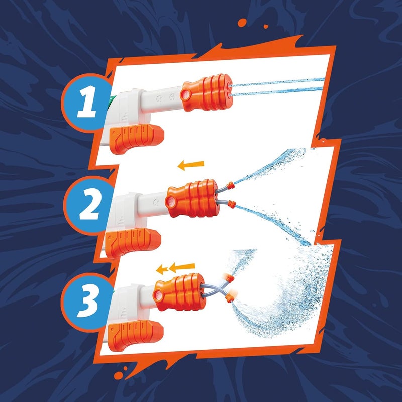 سوبر سوكر NERF Super Soaker Hydro Frenzy، متعدد الألوان، F3891 - Image 5