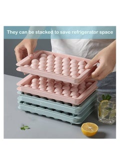Y&D 33 Grid Round Ice Cube With Cover Mold Self Made Plastic Box  - Image 4