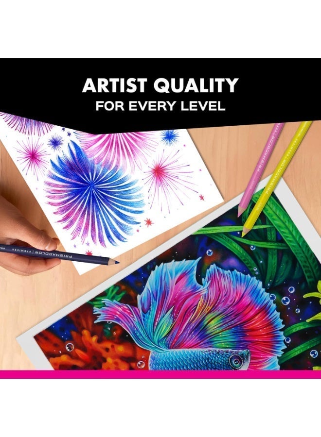 Prismacolor Premier Colored Pencils, Soft Core, Assorted Colors, 48 Count - Durable, Vibrant, Ultra-Smooth, Adult Coloring, Drawing, Sketching, Arts & Crafts - Image 2