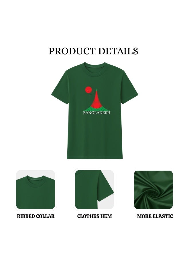 PRINTSHOP4ME Bangladesh Cricket T-Shirt For Men – Breathable Dry-Fit Jersey With Round Neck – Ideal For Cricket Practice,Sports Training,Outdoor Activities And Everyday Casual Wear - Image 4