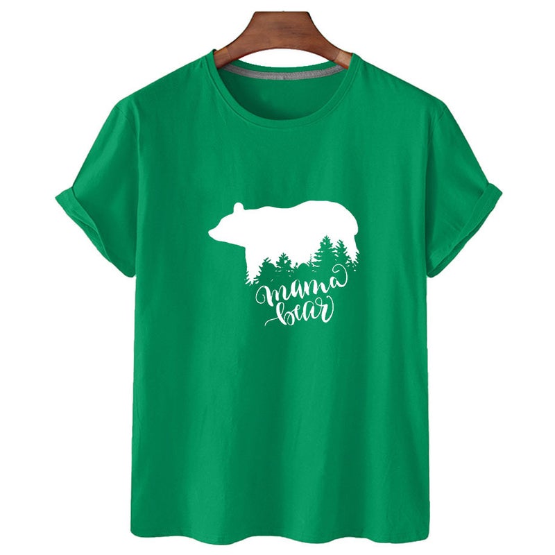 Independent Station Senior Mom 2023 Letter Simple Printing Loose Short-Sleeved T-Shirt Spot Women'S Clothing - Image 1