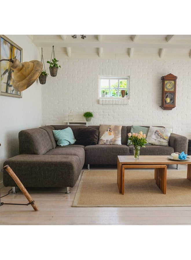 LazyMe حامل موصل أريكة متشابك عالمي مع أدوات تثبيت - مجموعتان من 4 قطع - Image 2