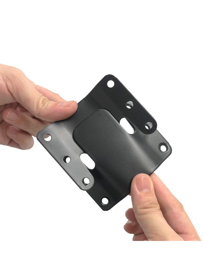 LazyMe حامل موصل أريكة متشابك عالمي مع أدوات تثبيت - مجموعتان من 4 قطع - Image 4