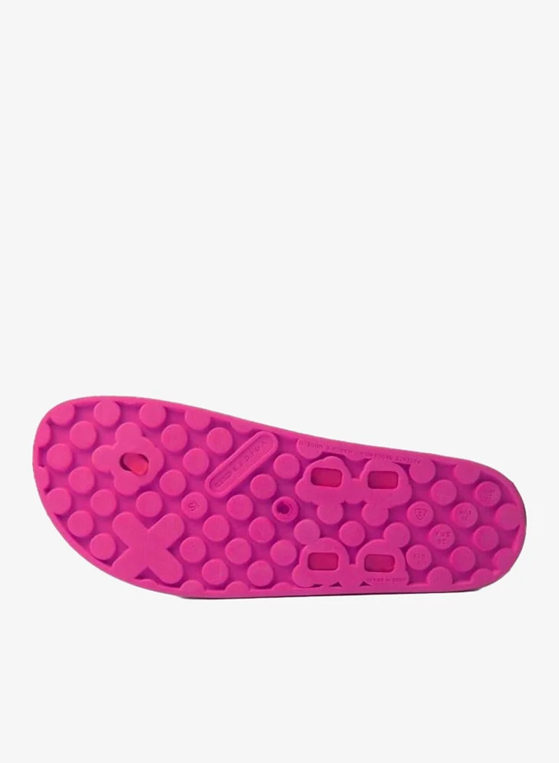 Voices Pink-Pink-Pink Smooth Stone Women'S Anti Slip Sole  Single Strap Sandals - Pink for Women | Best Price UAE