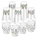 ZCPTZ 100 Pcs Wildflower Plastic Cups 12 oz Floral Party Cups Vintage Floral Drinking Cup Flower Spring Summer Disposable Cup for Spring Groovy Party Wildflower Baby Shower Birthday Supplies - Image 3
