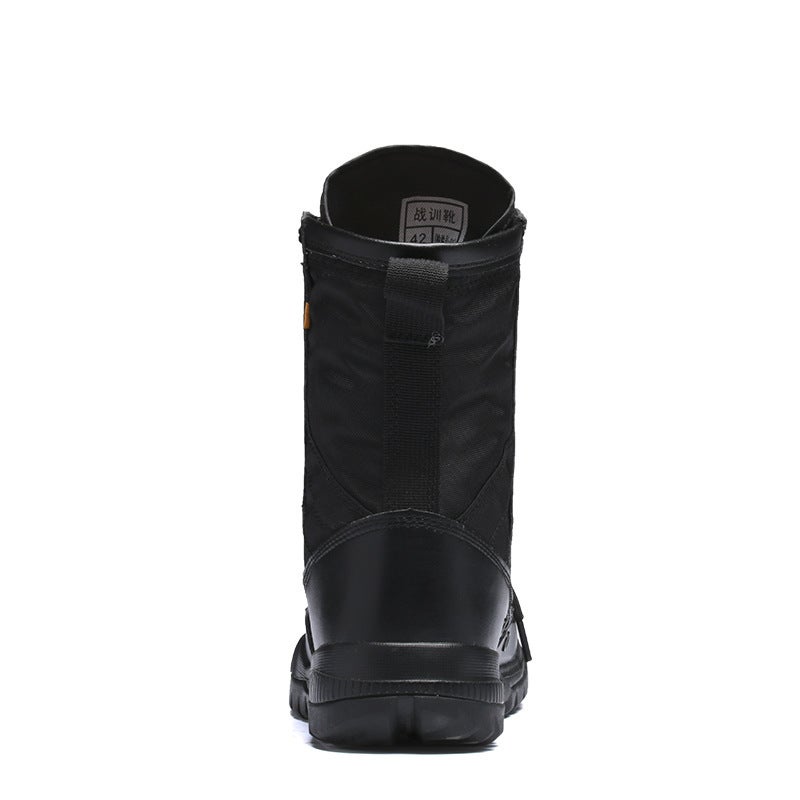 Large Size Outdoor Tactical Boots Breathable High-Top Boots Outdoor Men'S Shoes Desert Boots Combat Boots Hiking Shoes Boots - Image 4
