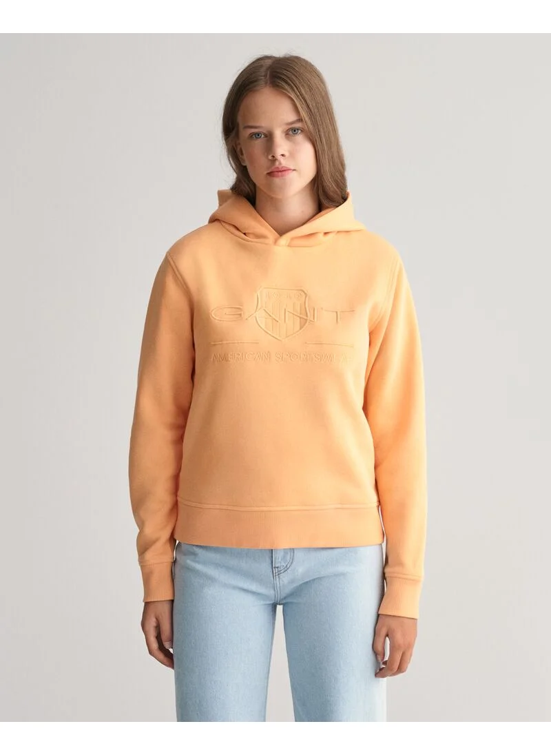 GANT Gant Teens Tonal Shield Hoodie