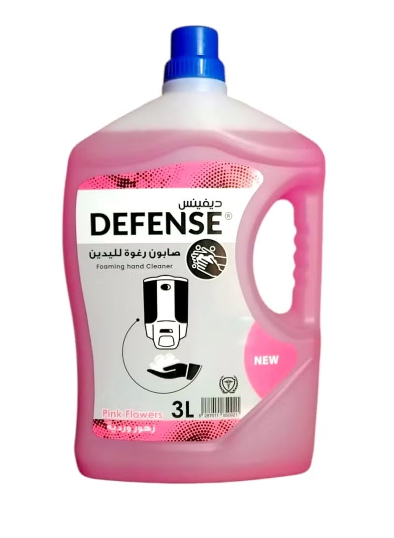 Foaming Hand Cleaner Pink Flowers 3L