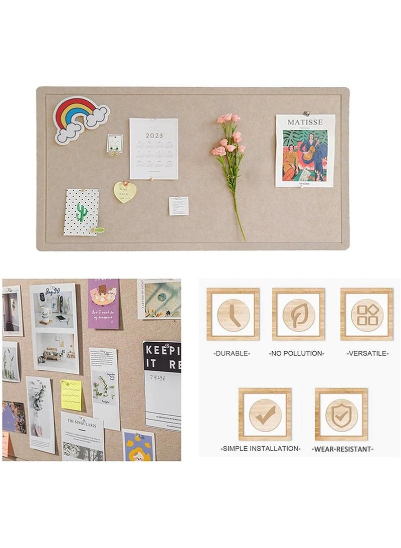 تابيت 180x120cm قابلة للطي كبيرة شعرت لوحة الإعلانات، لوحة السلطة البديل للجدار، لوحة عرض ديكور الصورة الإطار للمدرسة والمنزل والمكتب الجدران (الجمل) - Image 4