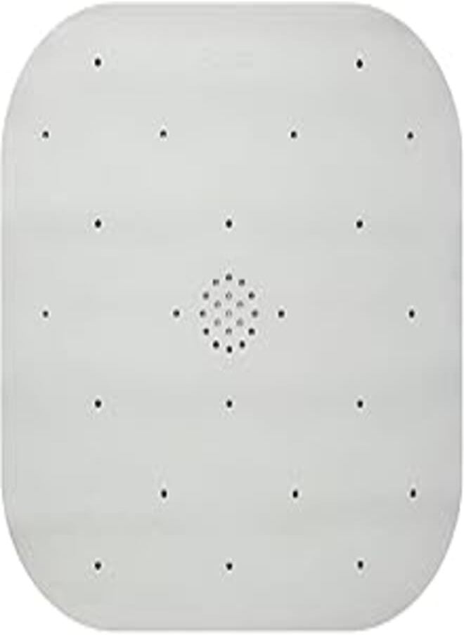 Rayen RAYEN Carpet for Shower with Suction Cups, Rubber, White, 45 x 45 cm 2333.21 