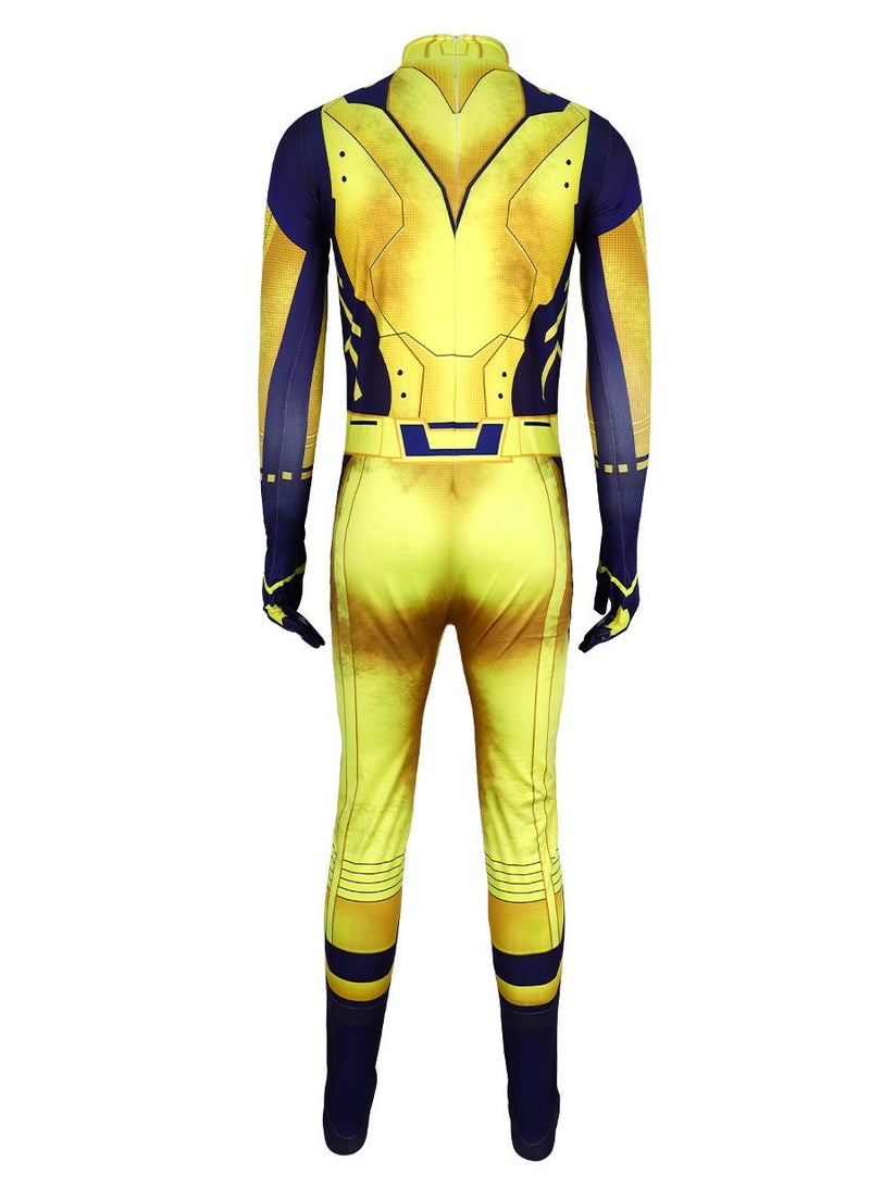 Movie Deadpool3 Wolverine Cosplay Jumpsuit Costume Suit Outfit Gift en - Image 5
