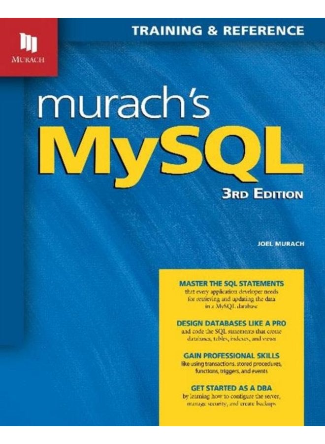 Murach s MySQL 3rd Edition - Paperback