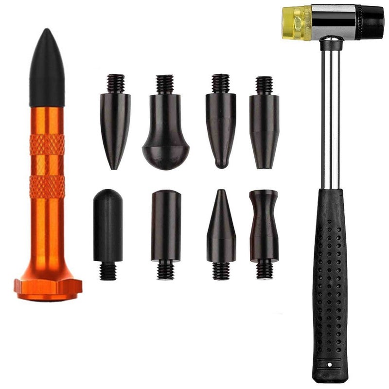 WHDZ Paintless Dent Repair Rods Auto Body Dent Removal Tools 10pcs Auto Car Body Paintless Dent Repair Dent Puller Dent Hammer Tap Down - Image 4