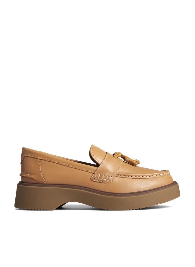 Sperry Ladies Footwear Women's Bayside Loafer, Taupe, 5 - Image 1