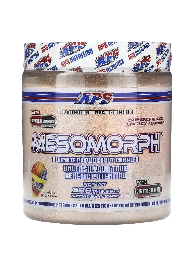 APS, Mesomorph, Snow Cone, 13.68 oz (388 g)