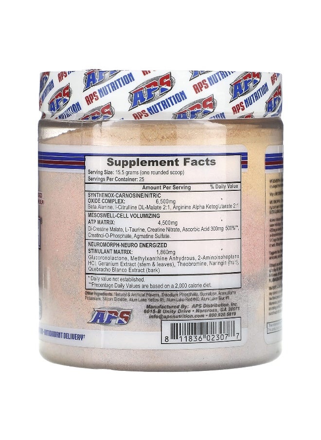 APS, Mesomorph, Snow Cone, 13.68 oz (388 g)