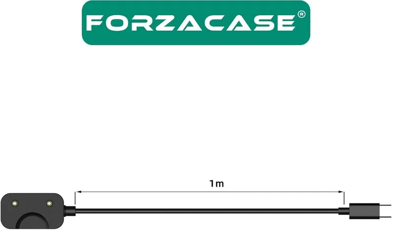 فورزاكاس Samsung Galaxy Fit 3 Smart Watch Compatible Type-C Magnetic Charging Cable 1 Meter - FC017