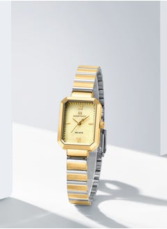 NAVIFORCE Stainless Steel Dual Tone Analog Wrist Watch For Women NF5050 G/G/G  - Image 3