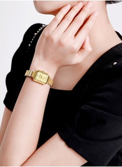 NAVIFORCE Stainless Steel Dual Tone Analog Wrist Watch For Women NF5050 G/G/G  - Image 5