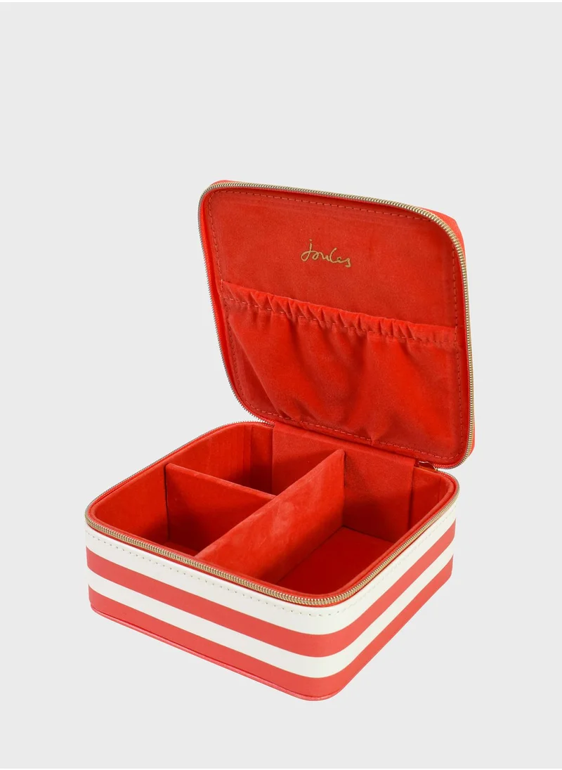 Joules Square Travel Jewellery Case