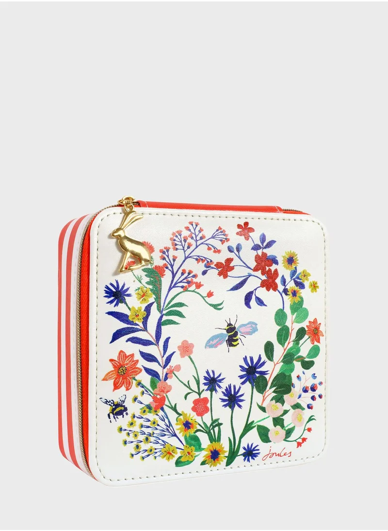 Joules Square Travel Jewellery Case